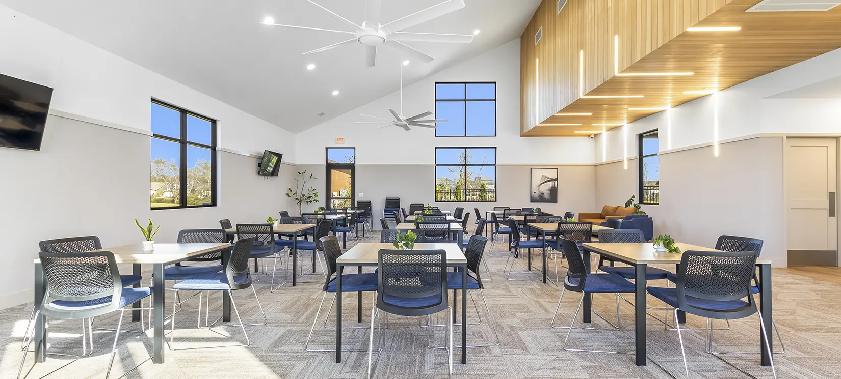 North Village Amenity Center Clubhouse Interior at Nexus in Gallatin Tennessee
